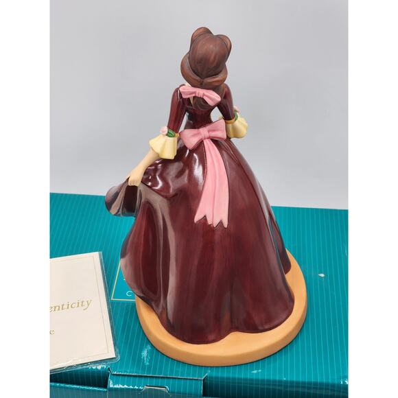 WDCC Belle Holiday Princess Gift of Love Beauty Beast Disney Retired COA Box - Picture 12 of 16